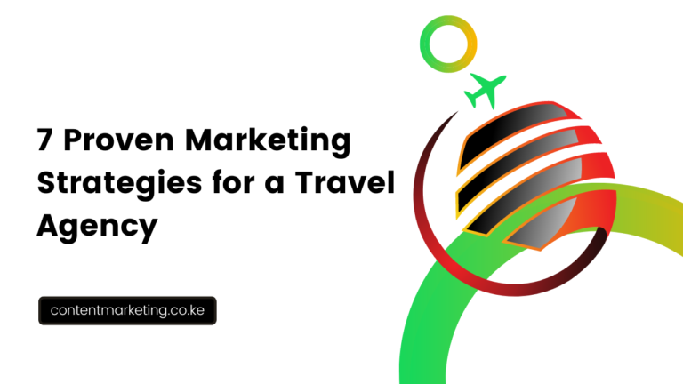 marketing strategies for a travel agency in Kenya