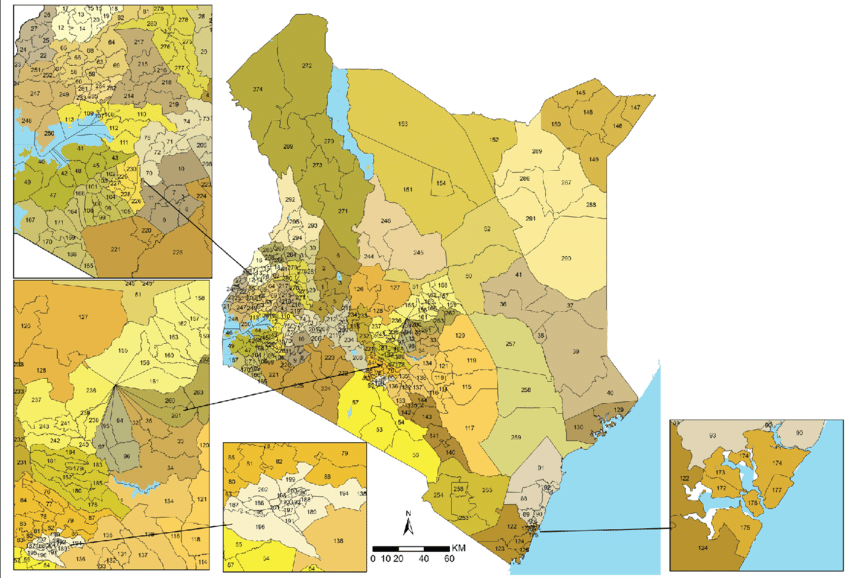 How Kenyan Counties Are Numbered