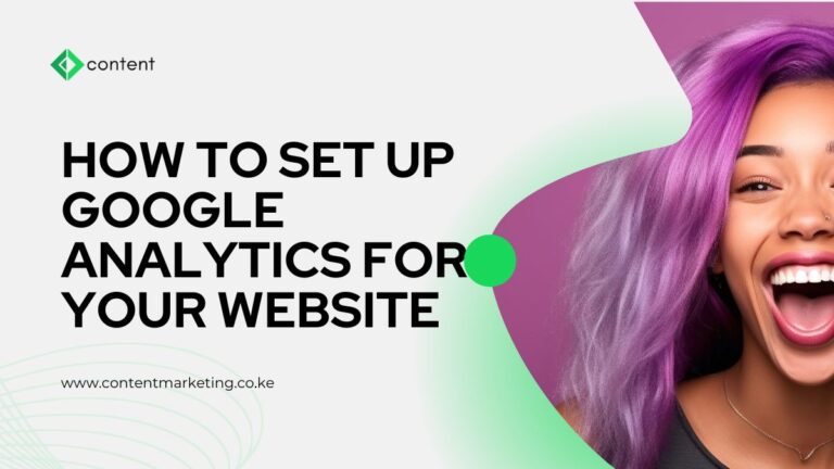 How To Set Up Google Analytics For Your Website