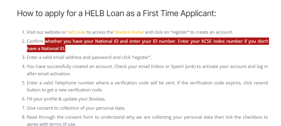 Can I Apply for HELB Without ID 2