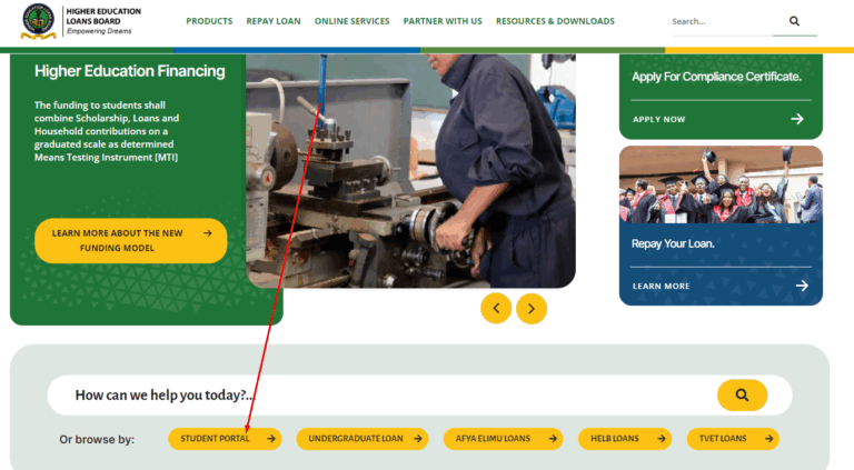 HELB Application Portal Login Link + Guide