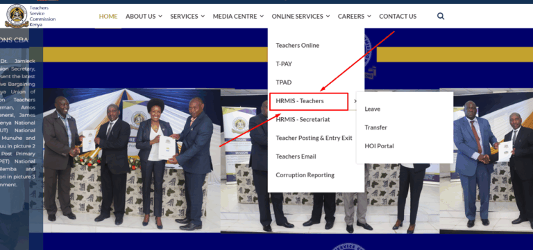 Latest HRMIS.TSC.GO.KE Login Login Link + Link