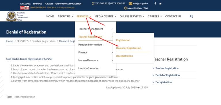 Understanding Teacher Registration Denials in Kenya