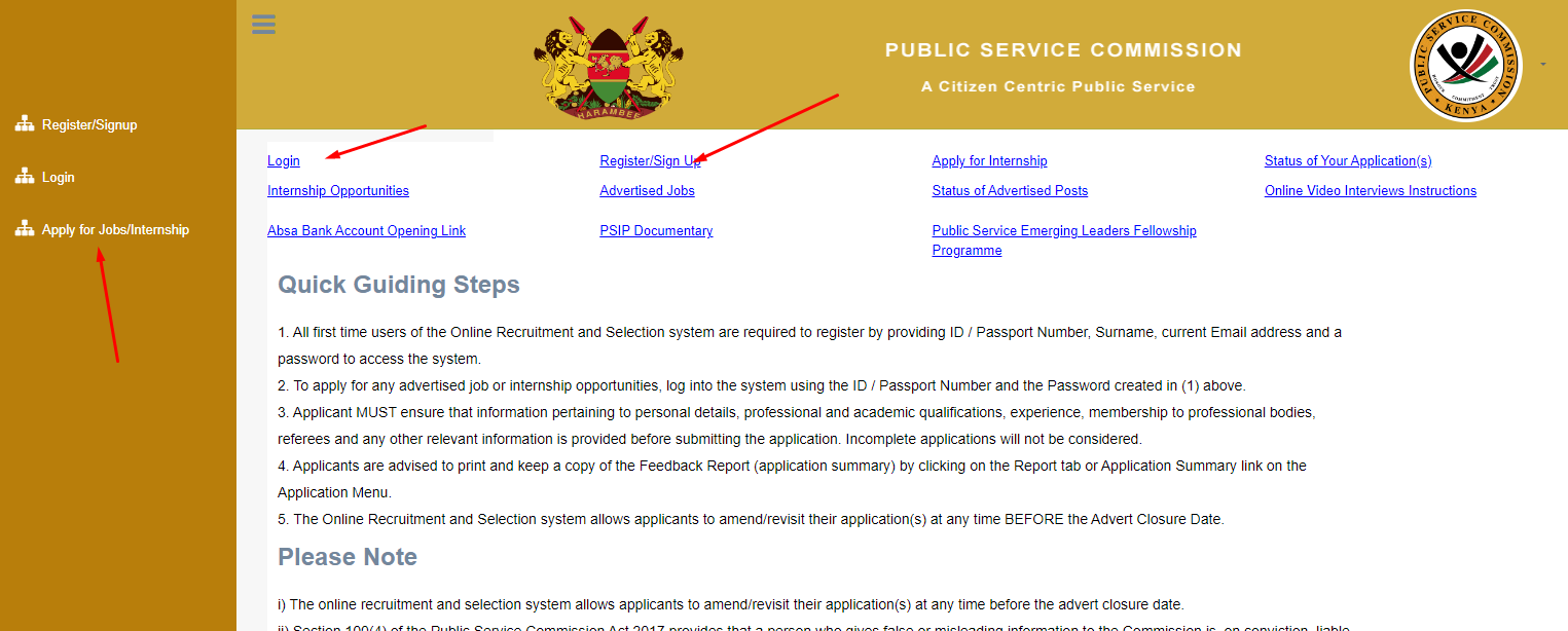 pscims.publicservice.go.ke Login Link + Guide