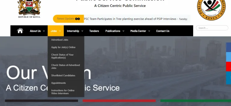 www.publicservice.go.ke Login Link + Guide