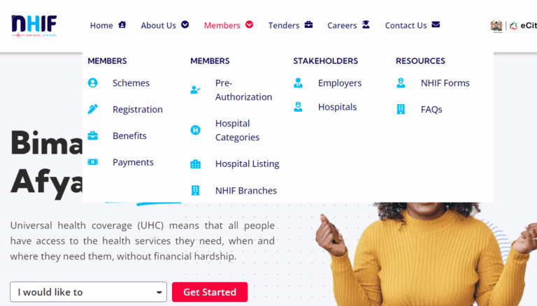 How To add dependents on the NHIF app