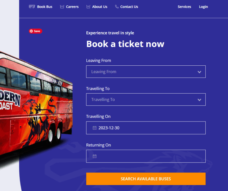 How to Book Modern Coast Online + Link + Guide