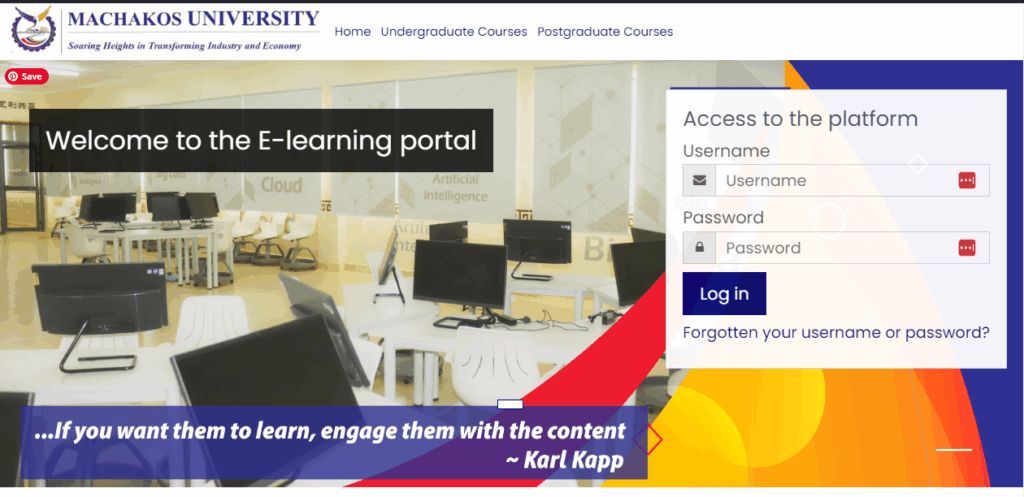 Machakos University e-learning Portal Link + Guide