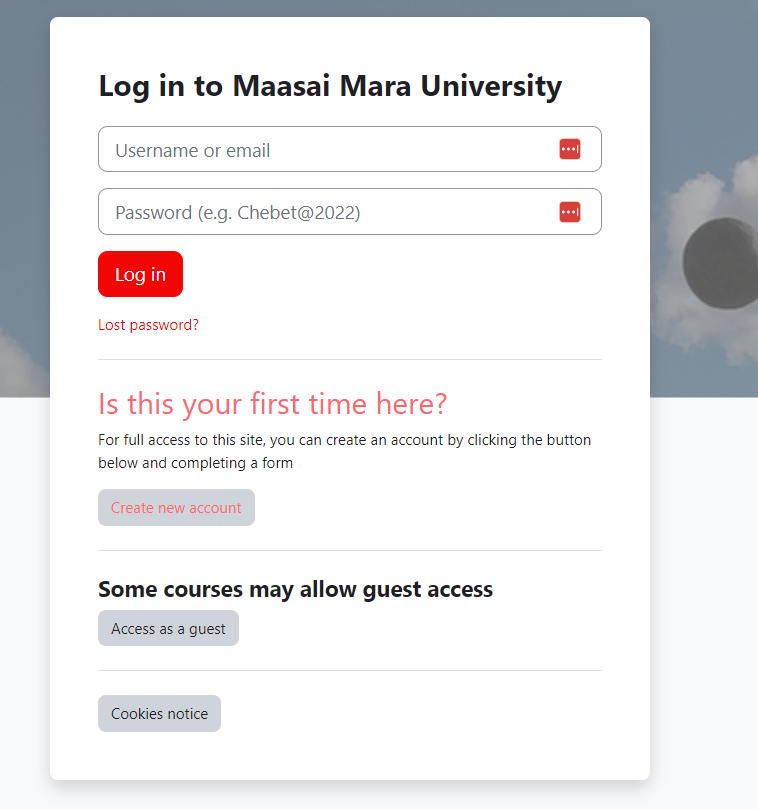 elearning.mmarau.ac.ke Login Link + Guide