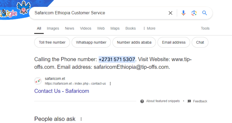 How can I know my Safaricom number in Ethiopia