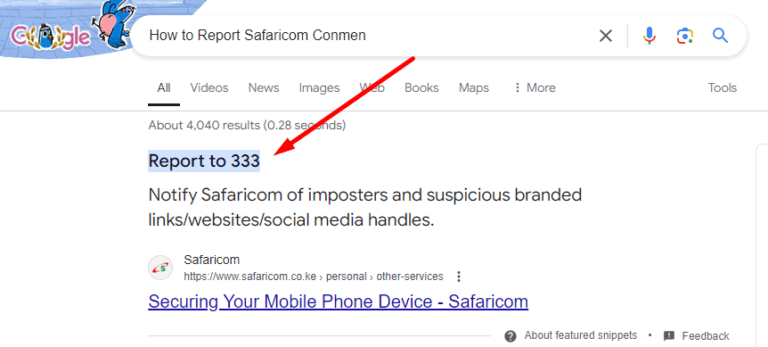 How to Report Safaricom Conmen