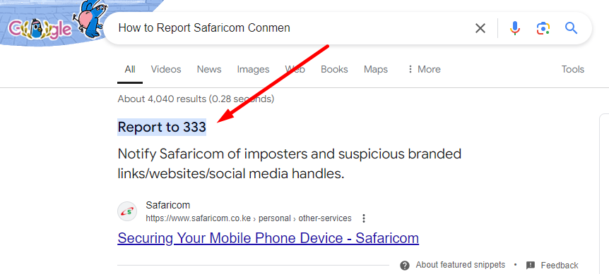 How to Report Safaricom Conmen