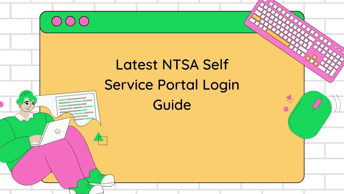 Latest NTSA Self Service Portal Login Guide